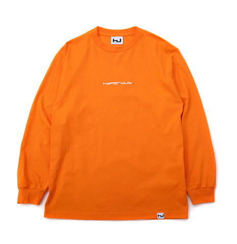 Hyperdub Orange Long Sleeve T-Shirt